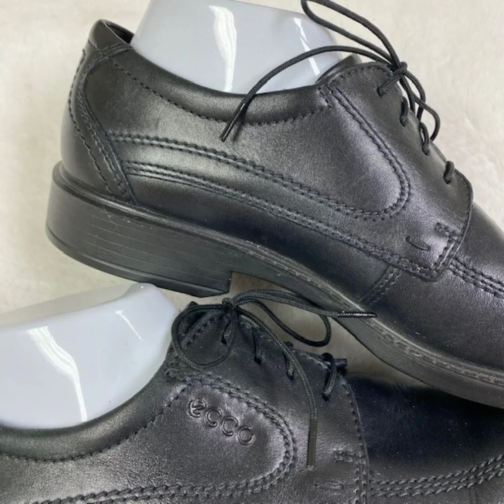 Ecco New Jersey Bike Toe Lace Up Leather‎ Oxfords, size 7